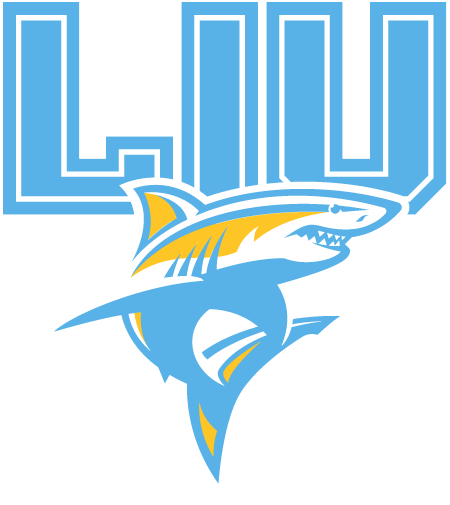 LIU Sharks logos iron-ons